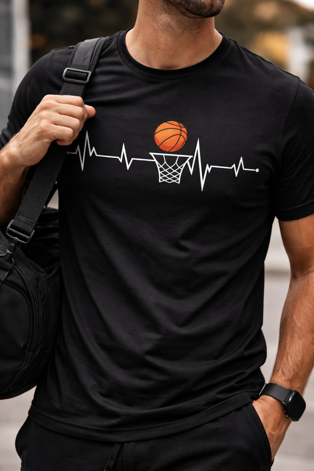 Hoops Energy Basketball Graphic T-Shirt