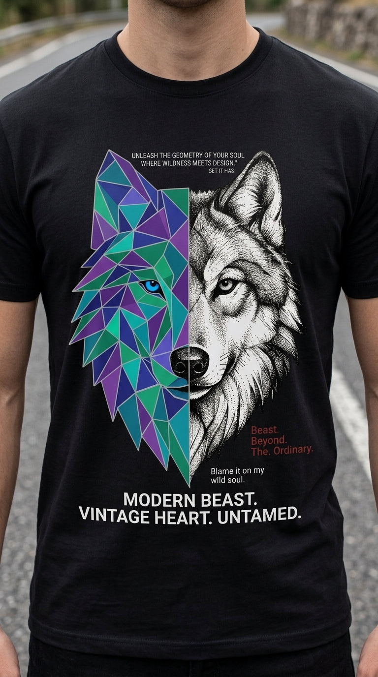 Modern Beast Printed T-Shirt for Men