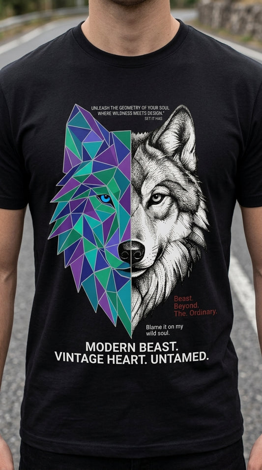 Modern Beast Printed T-Shirt for Men