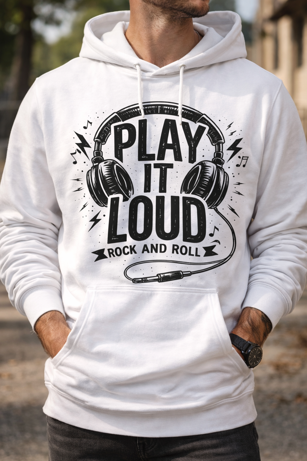 Play It Loud Hoodie – Street Energy Edition