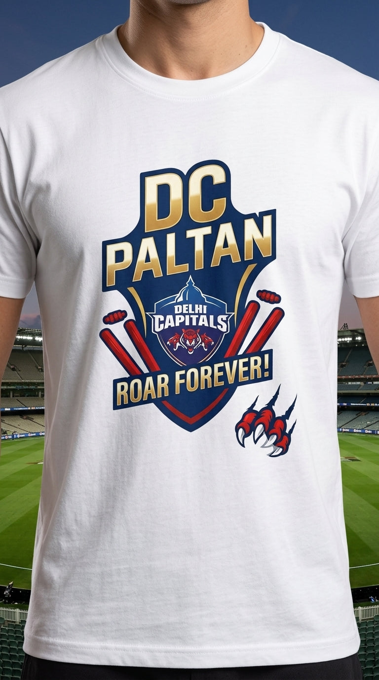 Delhi Paltan Roar Fever Graphic T-Shirt