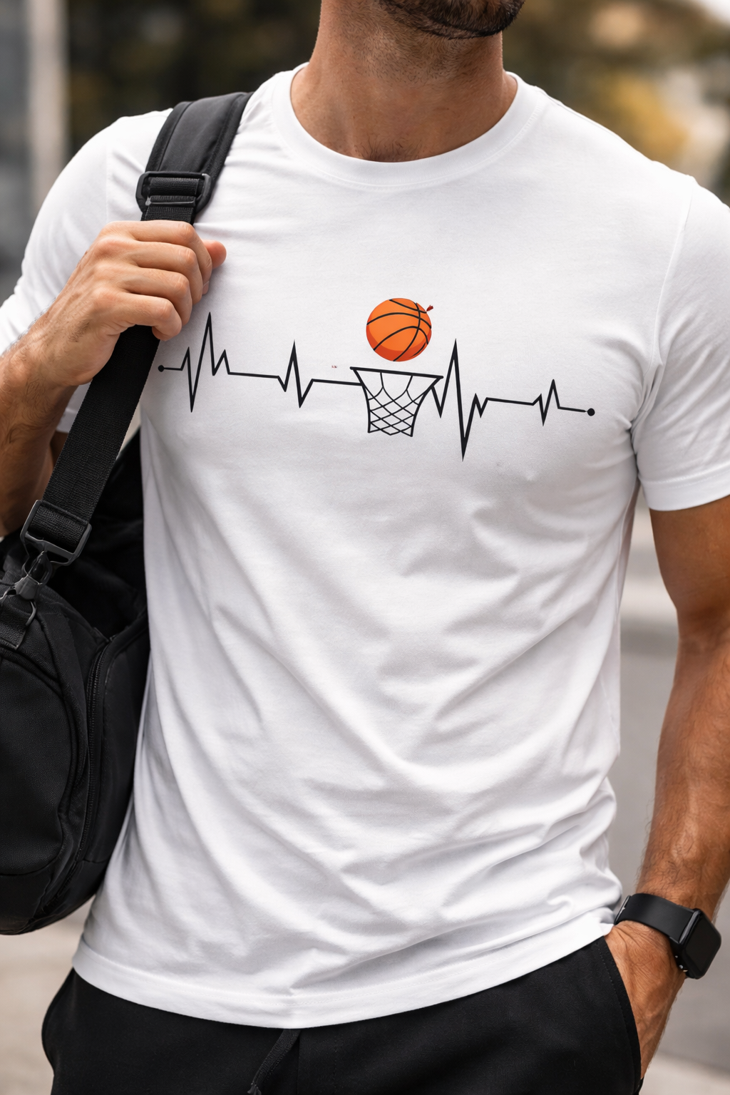 Hoops Energy Basketball Graphic T-Shirt