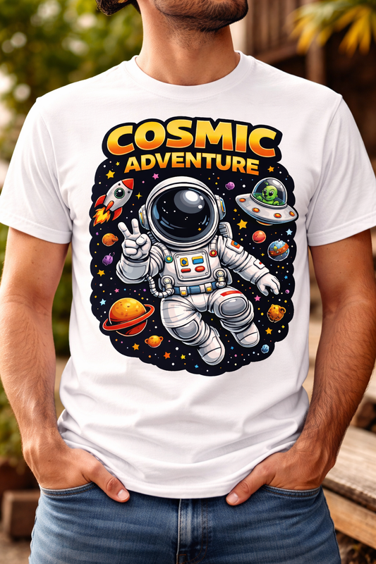 Cosmic Adventure Graphic T-Shirt