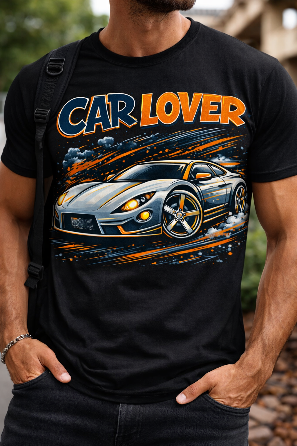 Car Lover Printed T-Shirt – Driven by Passion