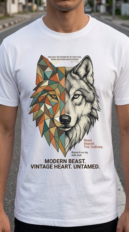 Modern Beast Printed T-Shirt for Men