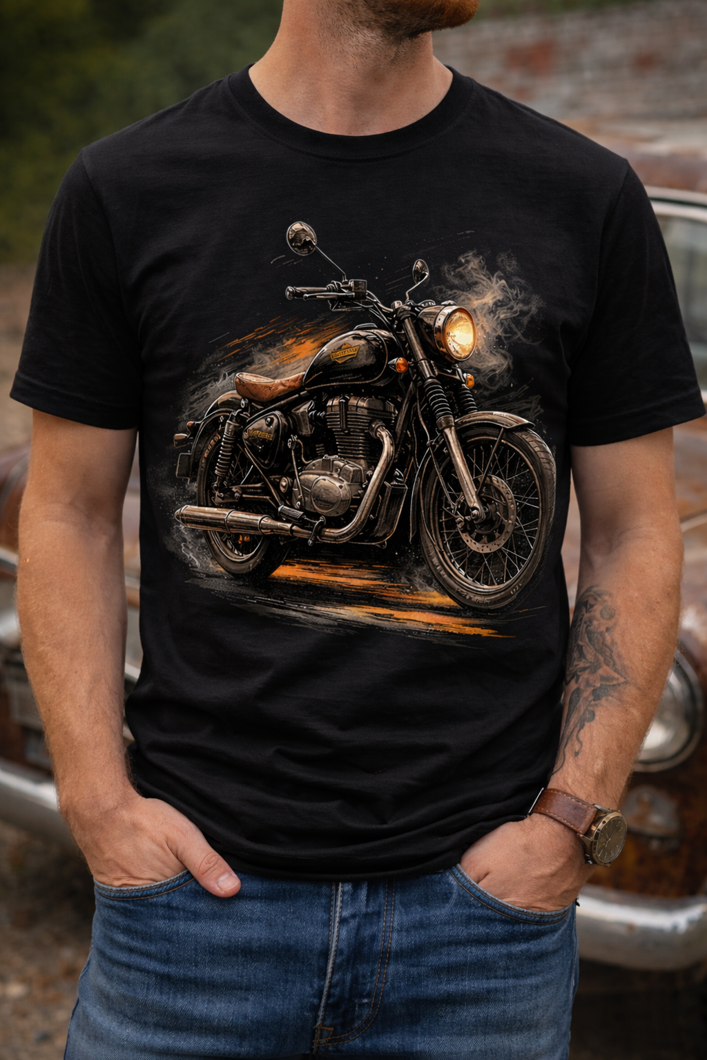 Ride Mode Bike Graphic T-Shirt