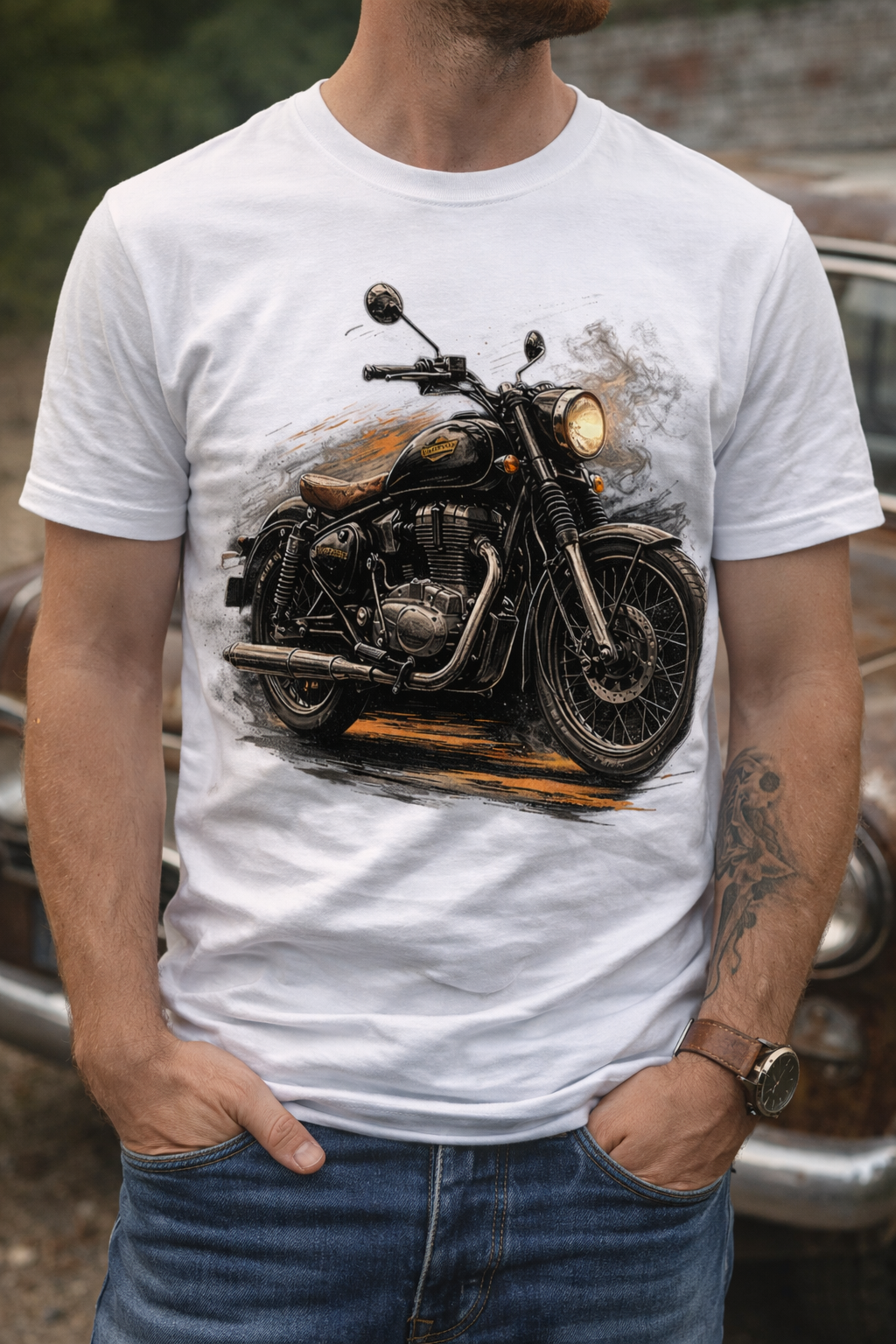 Ride Mode Bike Graphic T-Shirt